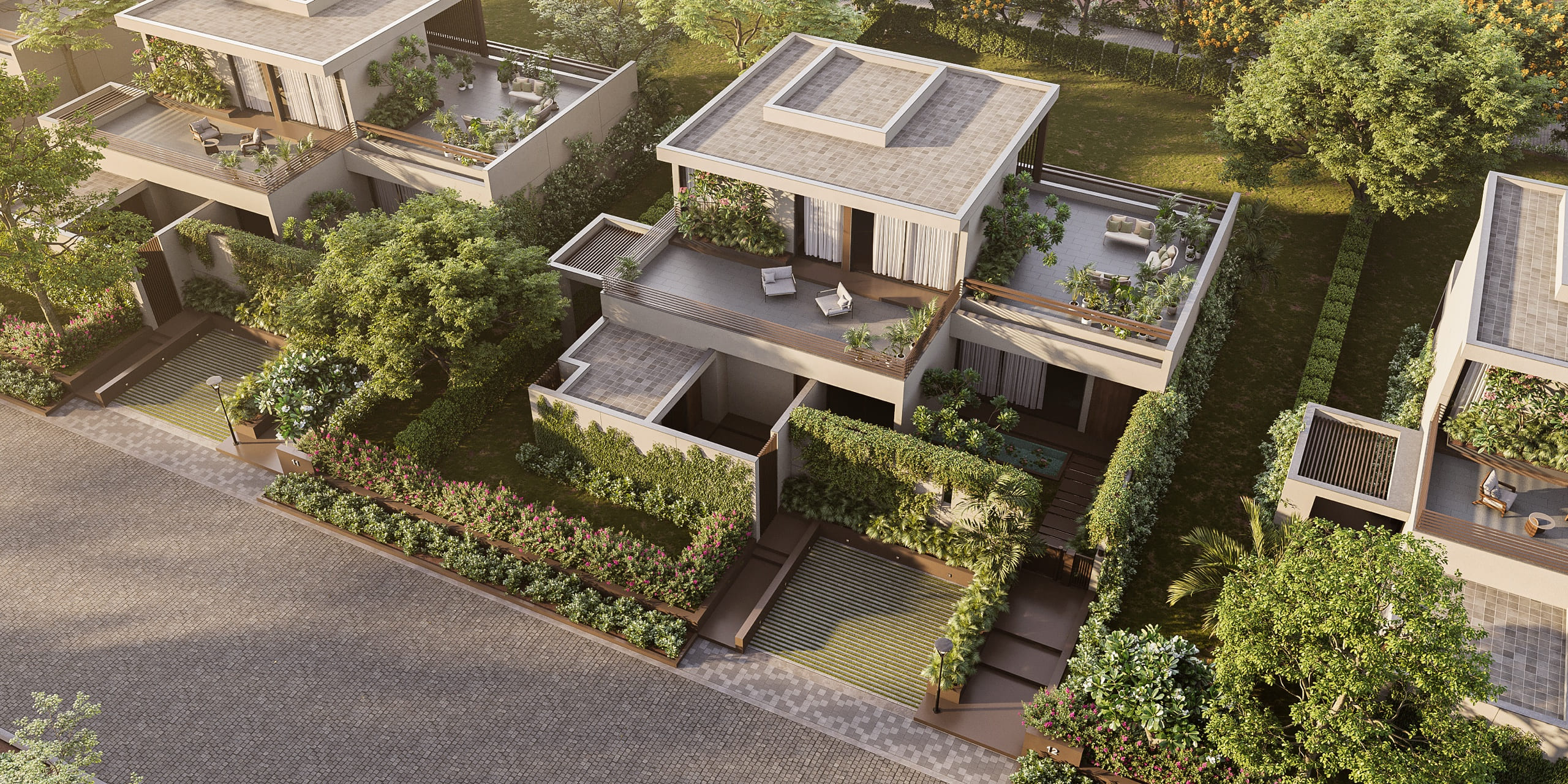 Anahata Villas 3 BHK villa exterior
